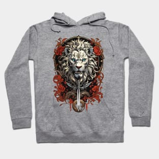 Lion's Head Coat of Arms design Hoodie